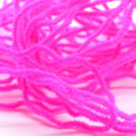 Worm Chenille-Fluo Pink