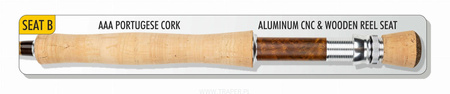 Wędka Traper Stream Fiberglass 7,6' #4