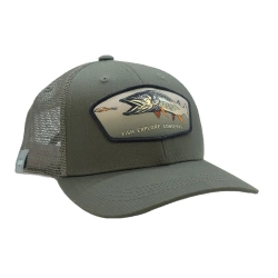RepYourWater Hat, Standard Fit, Musky Patrol