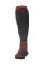 Simms Merino Midweight OTC Sock Carbon - skarpety wędkarskie z wełny merino