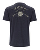 Simms Classic Tackle T-Shirt Navy Heather - koszulka wędkarska