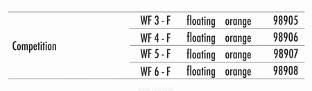 Fly line Traper GST Competition WF-6-F