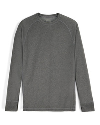 Simms Strata 160 Crew Dark Grey Heather - bluza termoaktywne