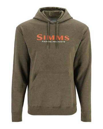 Simms Logo Hoody Military Heather - bluza bawełniana z kapturem