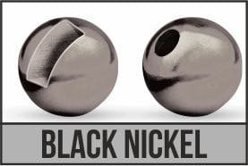 Traper Tungsten Beads Slotted Black Nickel (10szt.)