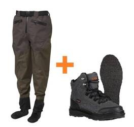 Scierra Outfits Helmsdale Waist Chest Stockingfoot + Tracer Wading Shoes Felt