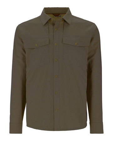 Simms No-See-Um Bugstopper Shirt Loden Heather- koszula wędkarska z ochroną przed insektami