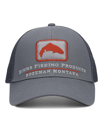 Simms Single Haul Small Fit Trucker Gunmetal - czapka z daszkiem