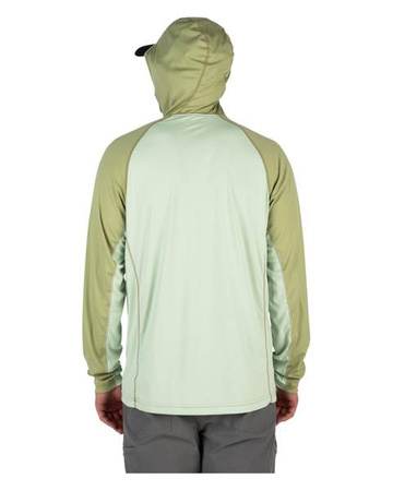 Simms BugStopper SolarFlex Hoody Green/Sage Heather XXL