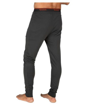 Simms Lightweight Baselayer Bottom Carbon - bielizna termoaktywna - kalesony