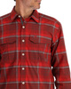 Simms Coldweather Shirt Cutty Red Asym Ombre Plaid