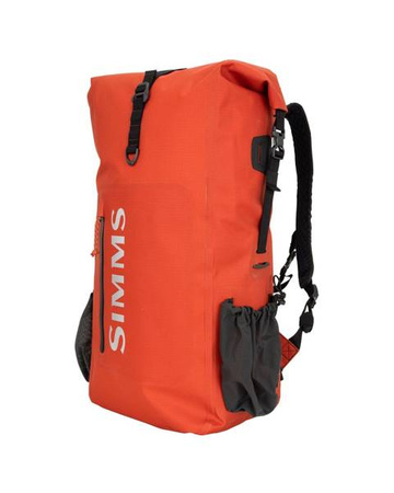 Simms Dry Creek Rolltop Backpack Simms Orange