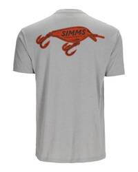 Simms Square Bill T-Shirt Cinder Heather 3XL