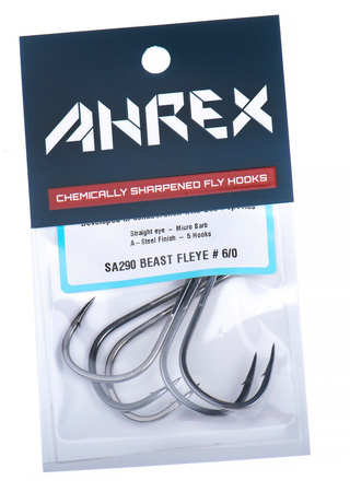Ahrex SA290 Beast Fleye #4/0 - haki muchowe