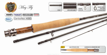 Traper May Fly Rod