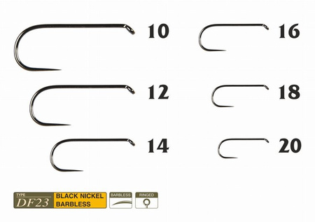 Fly hooks Traper DF23 Hikara