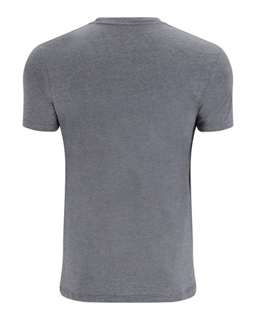 Simms Hook & Loop T-Shirt Athletic Heather - koszulka wędkarska