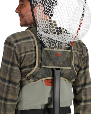 Simms Tributary Hybrid Chest Pack Regimant Camo Olive Drab - torba piersiowa z plecakiem