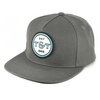 Thomas & Thomas Grey Flat Brim Logo Cap