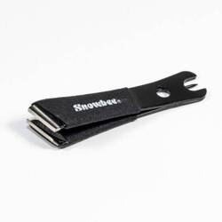 Snowbee Stainless Angled Snips Black  - obcinaczka do żyłki
