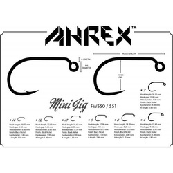 Ahrex FW550 – MINI JIG BARBED