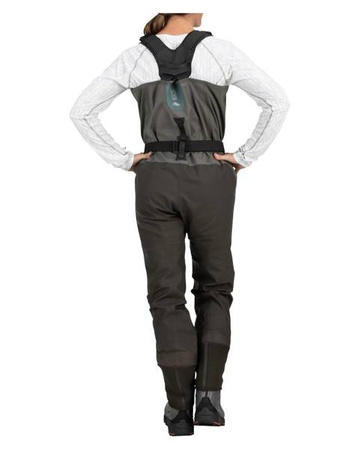 Simms Wms G3 Stockingfoot Gunmetal - damskie wodery wędkarskie z materiału Gore-Tex Pro Shell