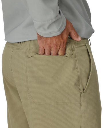 Simms Latitude BiComp Bottom Bay Leaf - krótkie spodenki wraz z leginsami z ochroną UV