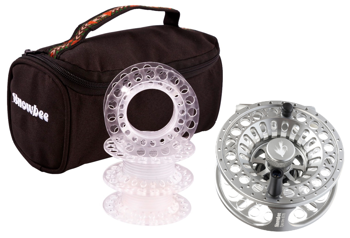 Snowbee Kołowrotek SPECTRE CASSETTE #5/6 - GUNMETAL SILVER + 3 Szpule + Pokrowiec
