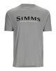 Simms Logo T-shirt Cinder Heather 3XL