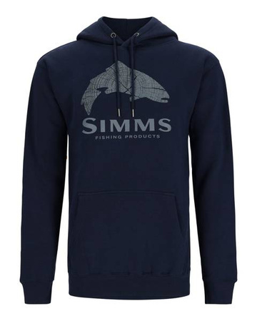 Simms Wood Trout Fill Hoody Navy XXL