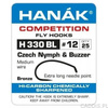 Hanak H 330 BL Czech Nymph & Buzzer - 50 pcs.