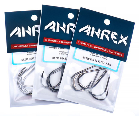 Ahrex SA290 Beast Fleye #4/0 - haki muchowe