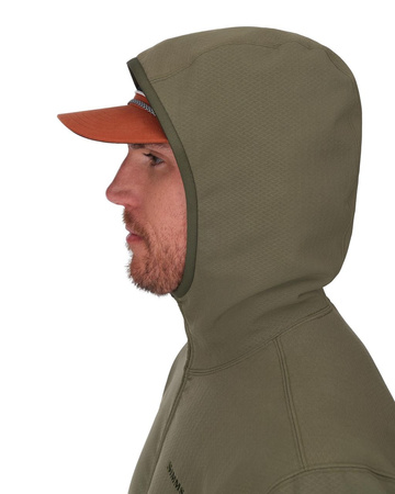 Simms Strata 330 Half-Zip Hoody Loden - bluza termoaktywna