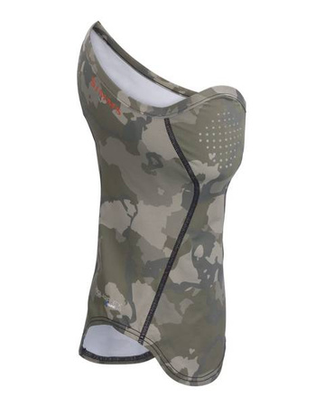 Simms Bugstopper Sungaiter Regiment Camo Olive Drab - komin z ochroną przed insektami i UV