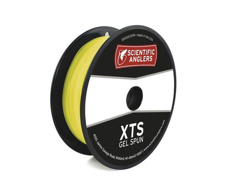 SA XTS Gel Spun Backing Yellow 500 yd 50lb