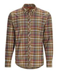 Simms BugStopper Shirt Plaid Simms Chestnut Multi Plaid M