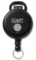 C&F Flex Pin-On Reel Black