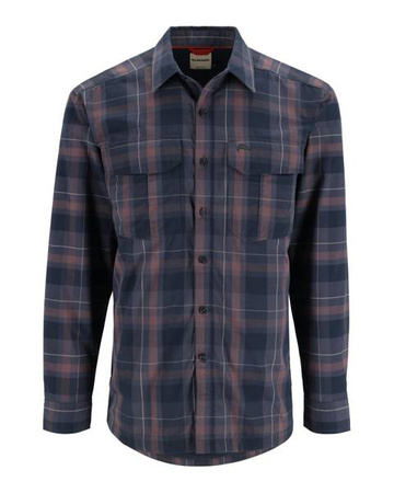 Simms Coldweather Shirt Selvedge Logan Plaid 3XL