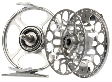 Snowbee SPECTRE FLY REEL #5/6 - GUNMETAL SILVER