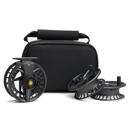 Lamson Liquid S HD 3-Pack Smoke  - kołowrotek muchowy