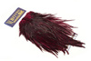 Whiting American Rooster Saddle - Grizzly dyed Claret
