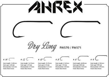 Ahrex FW570 – Dry Long Barbed #8