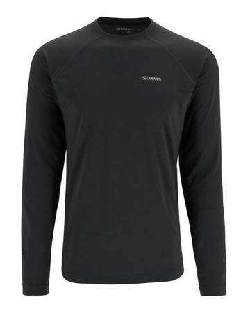 Simms Lightweight Baselayer Top Carbon - bielizna termoaktywna - koszulka z długim rękawem