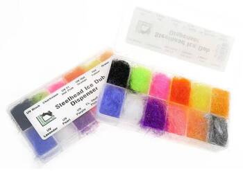 Hareline Steelhead Ice Dub Dispenser - zestaw dubbingów