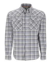 Simms Brackett Shirt Sterling Plaid - wszechstronna koszula wędkarska