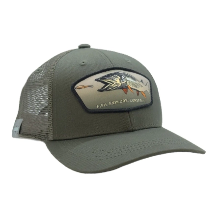 RepYourWater Hat, Standard Fit, Musky Patrol 