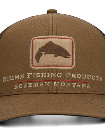 Simms Double Haul Icon Trucker Jasper - czapka wędkarska z daszkiem