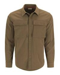 Simms Lodge Work Shirt Driftwood M