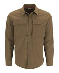 Simms Lodge Work Shirt Driftwood XL