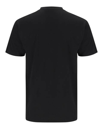Simms Logo T-Shirt Black - Neon 